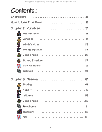 Guide Book: Table of Contents Thumbnail